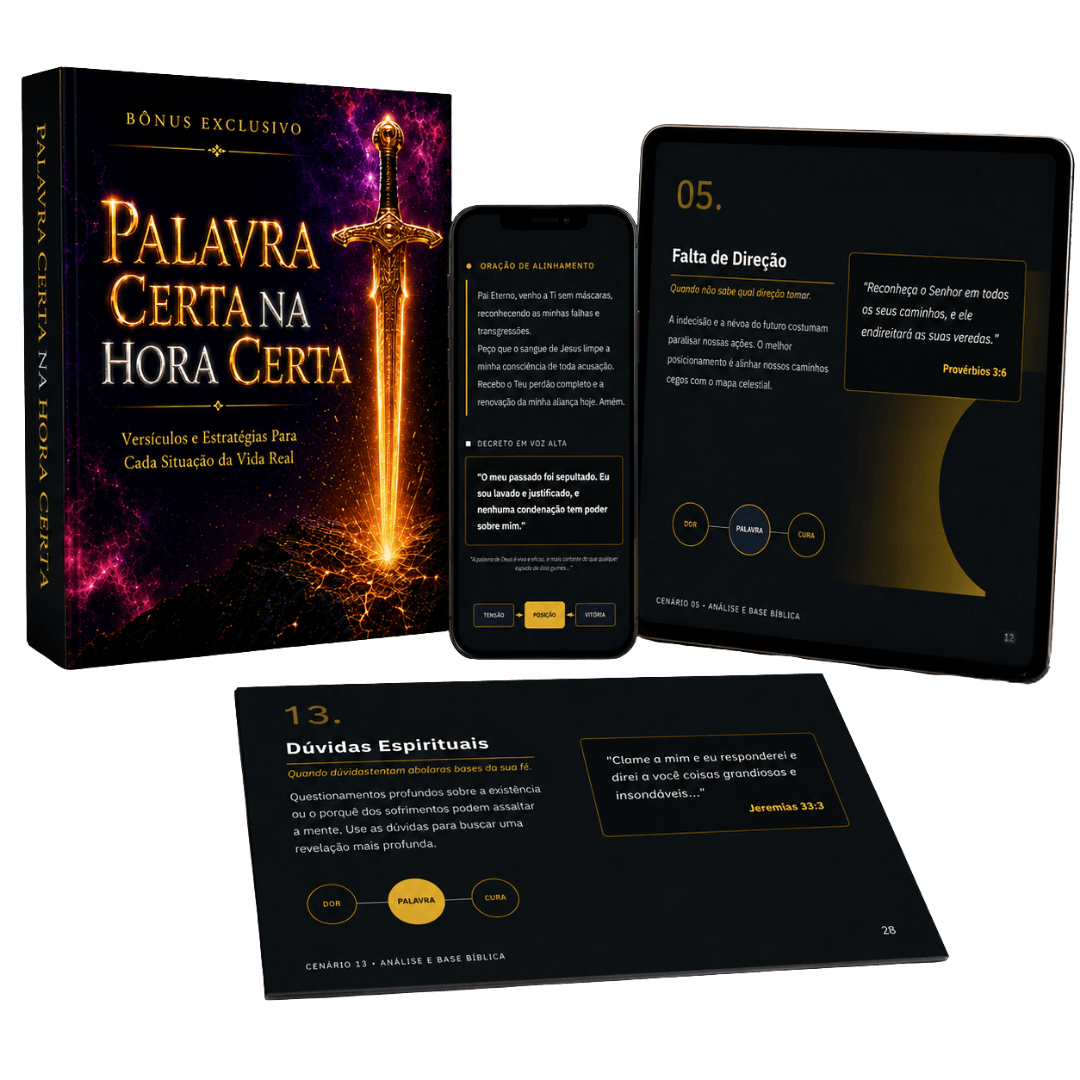 Bônus 3 - Palavra Certa na Hora Certa